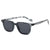 Damen modische quadratische Sonnenbrille mit einzigartigen Gläsern Brehn