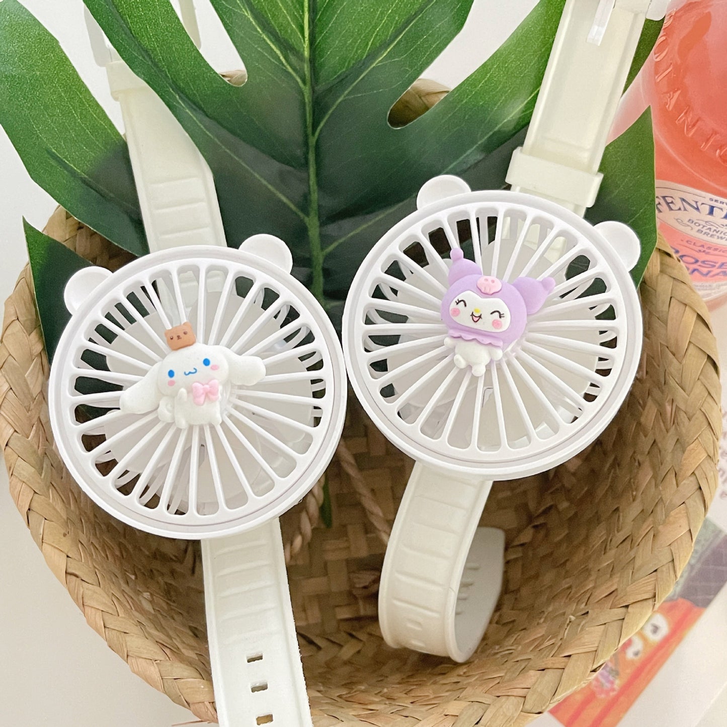 Damen tragbarer Ventilator mit süßem Motiv Brehn