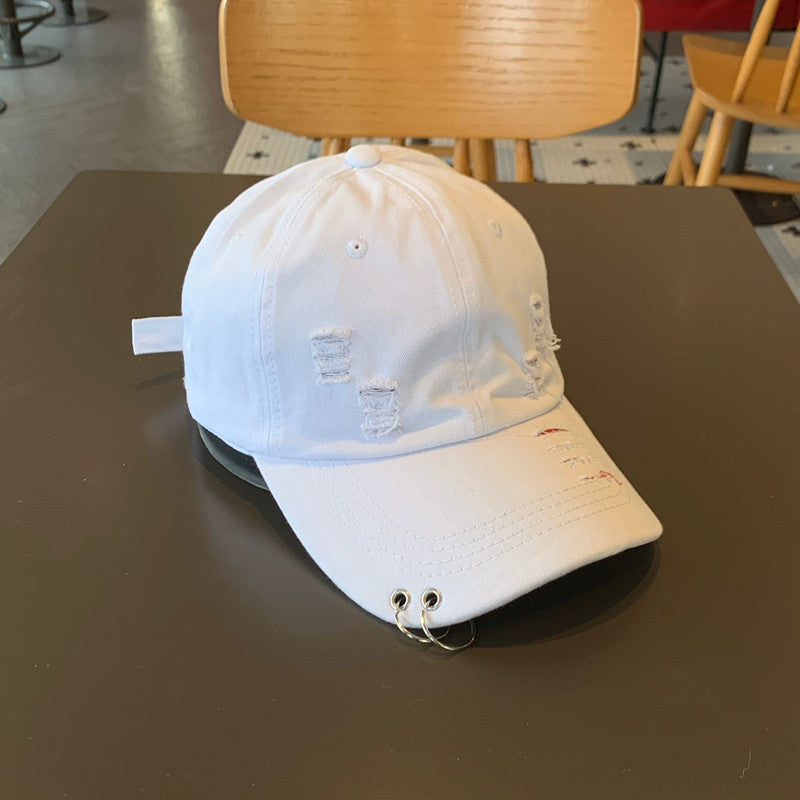 Unisex distressed Baumwoll verstellbare Baseballmütze Brehn