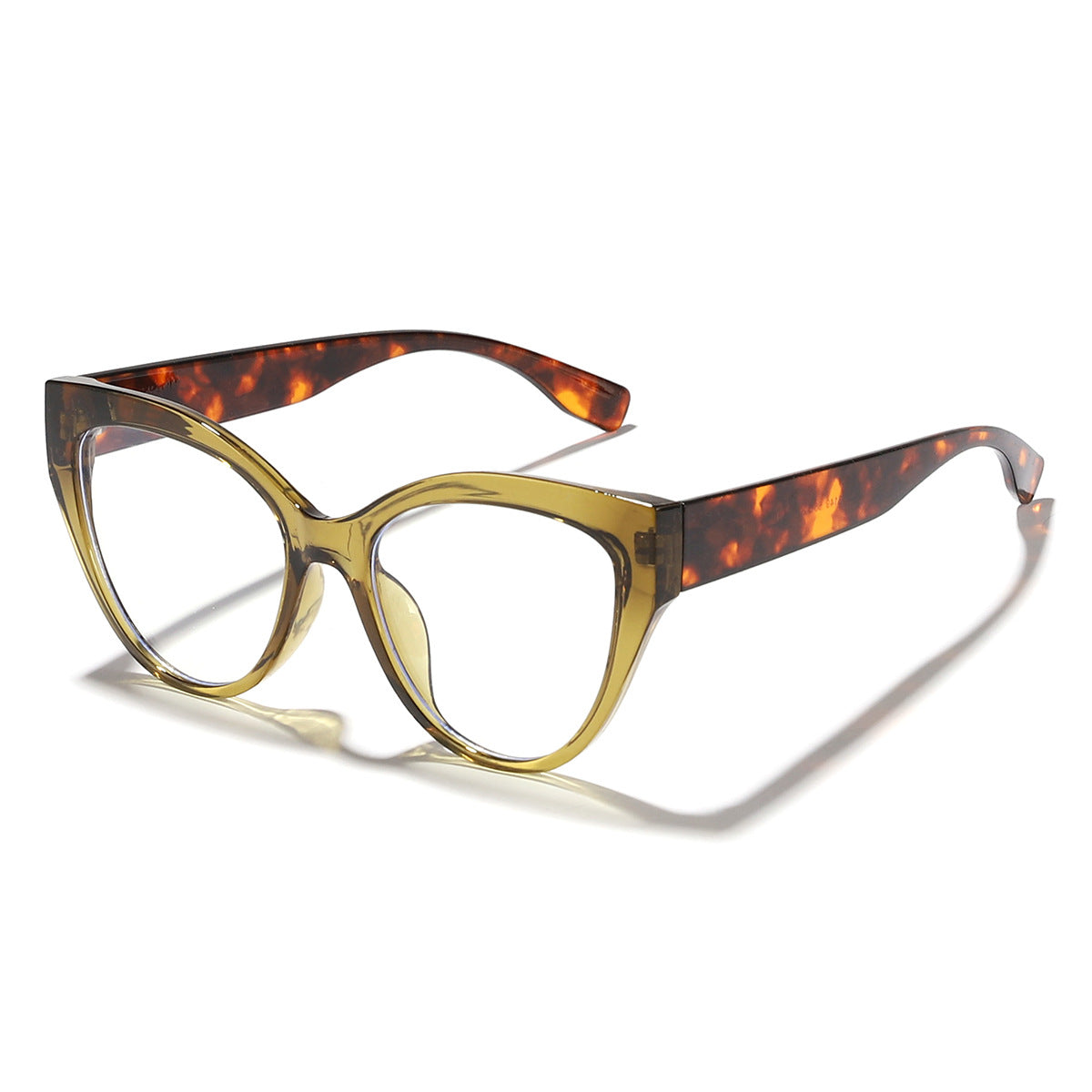 Damen trendige Katzenaugen Sonnenbrille mit hochwertigem Rahmen Brehn