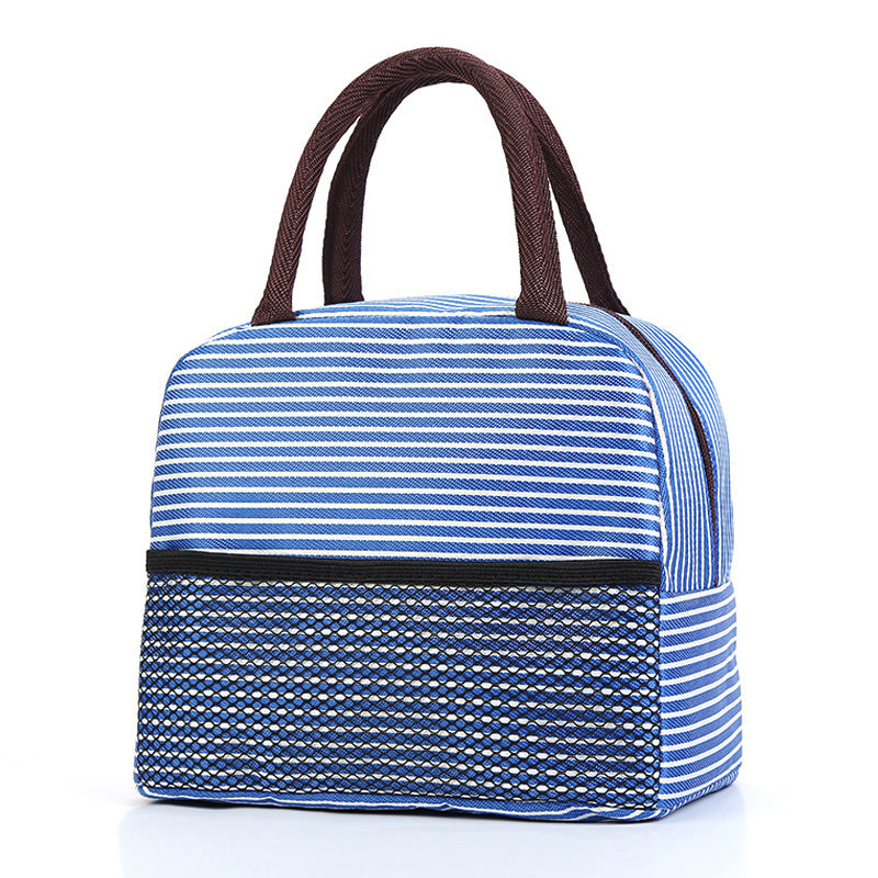 Isolierte gestreifte Lunch-Tasche Brehn
