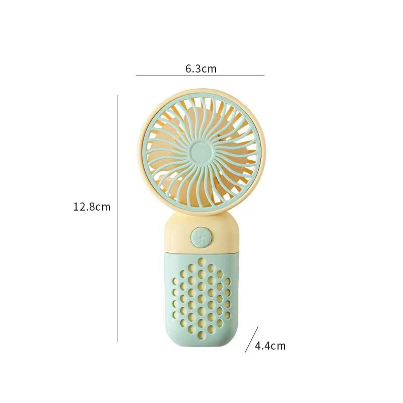 Damen Tragbarer Handventilator mit Sprühfunktion Brehn