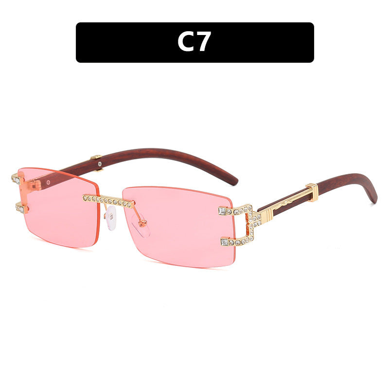 Damen exklusive Sonnenbrille im eleganten Design mit Strass-Akzenten Brehn