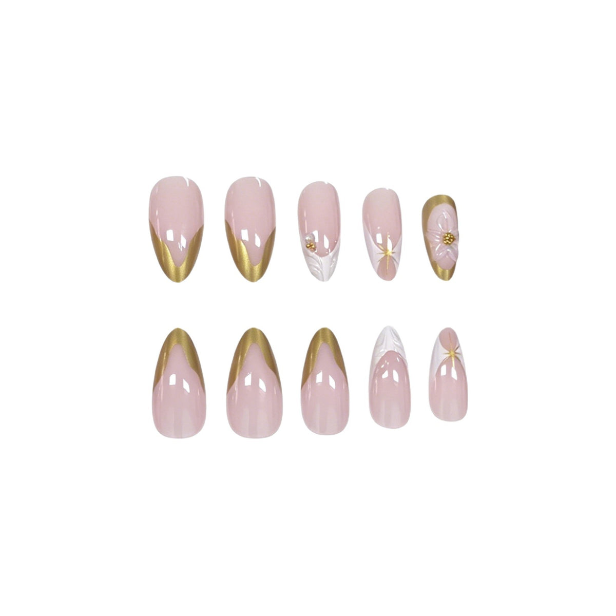 Elegante Acryl-Nagelkunstverlängerungen Brehn