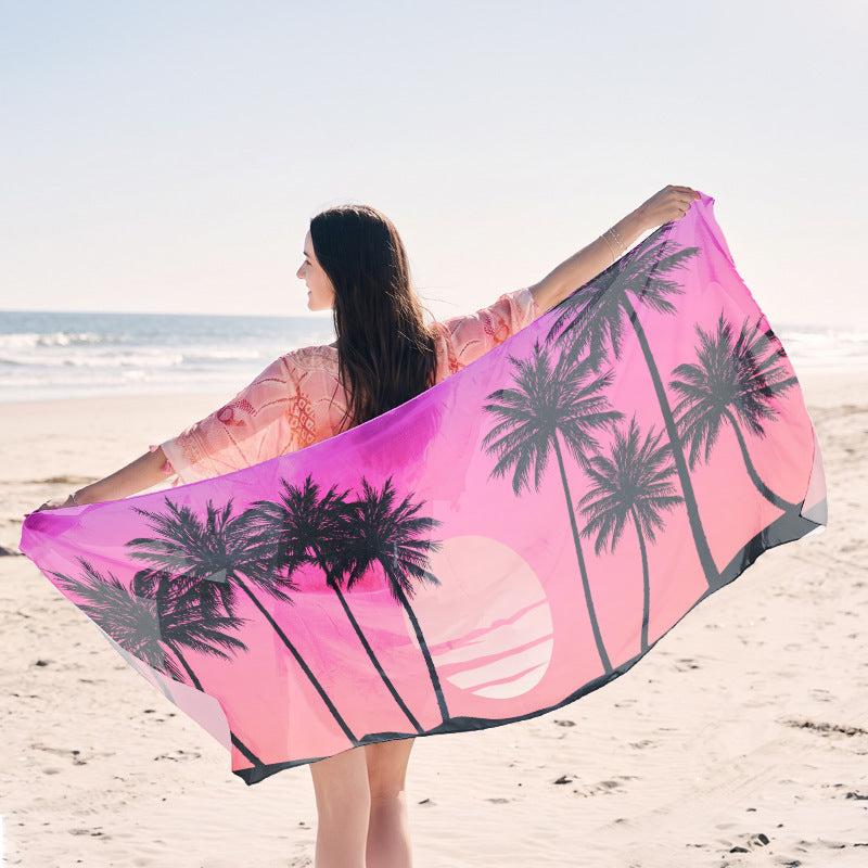 Leichter Strandtuch mit kreativem Quallen-Motiv Brehn