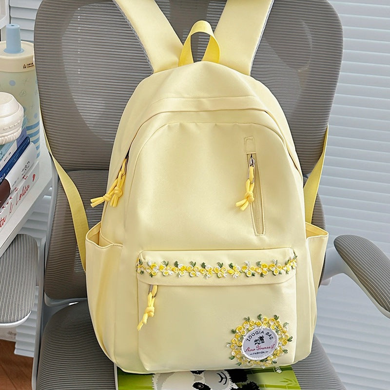 Bestickter Blumensack Brehn