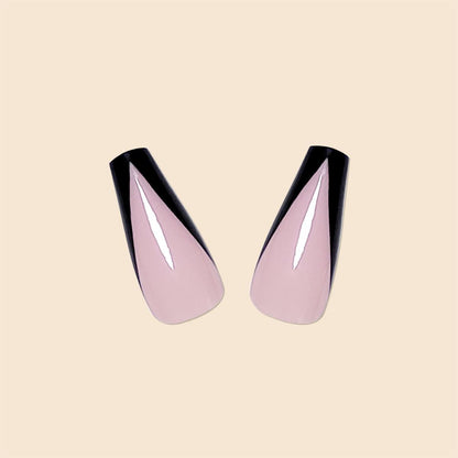 Künstlerische Stiletto-Nagelverstärkungen