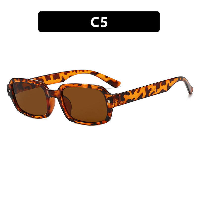 Damen modische Rechtecksonnenbrille mit herausragendem Design und schützendem UV-Filter Brehn