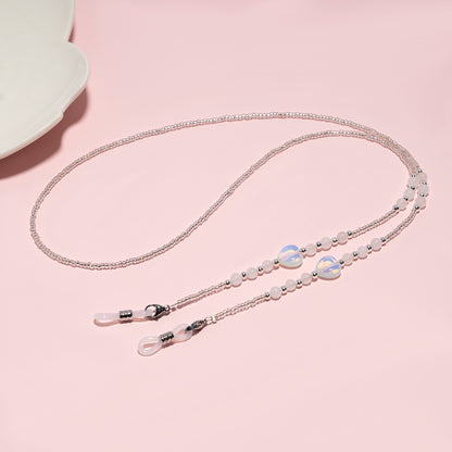 Elegante Perlen Brillen Kette Brehn