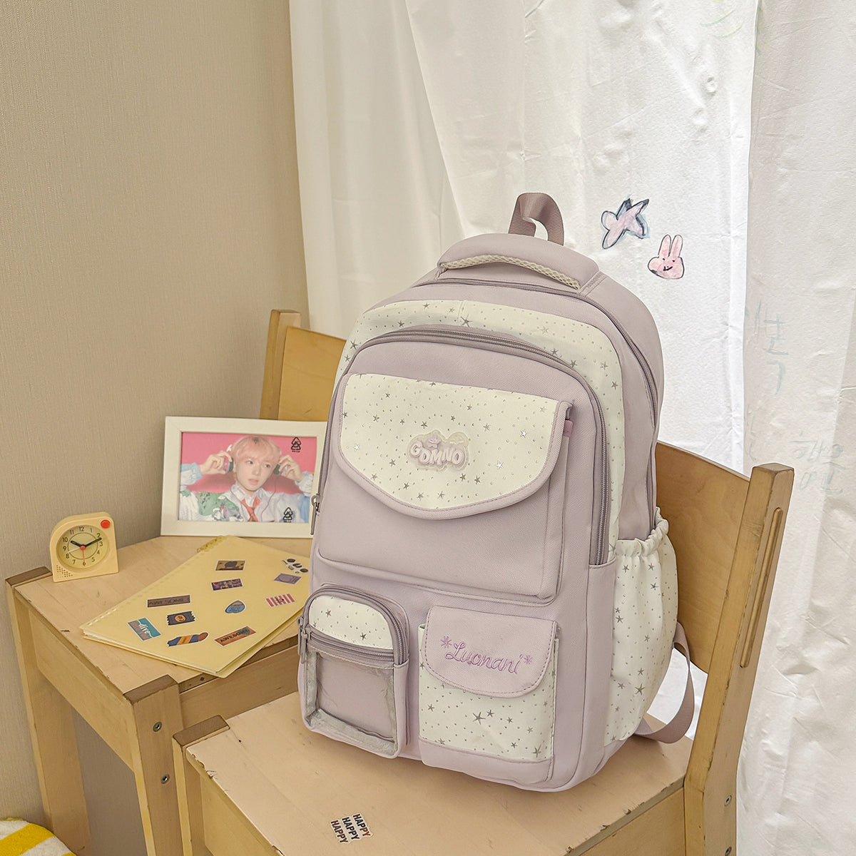 Stylischer Multifunktions-Schulrucksack Brehn