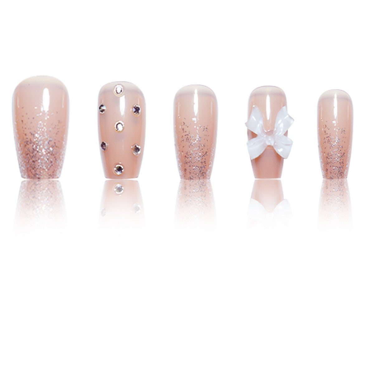 Elegante Press-On Nail Art Extensions Brehn