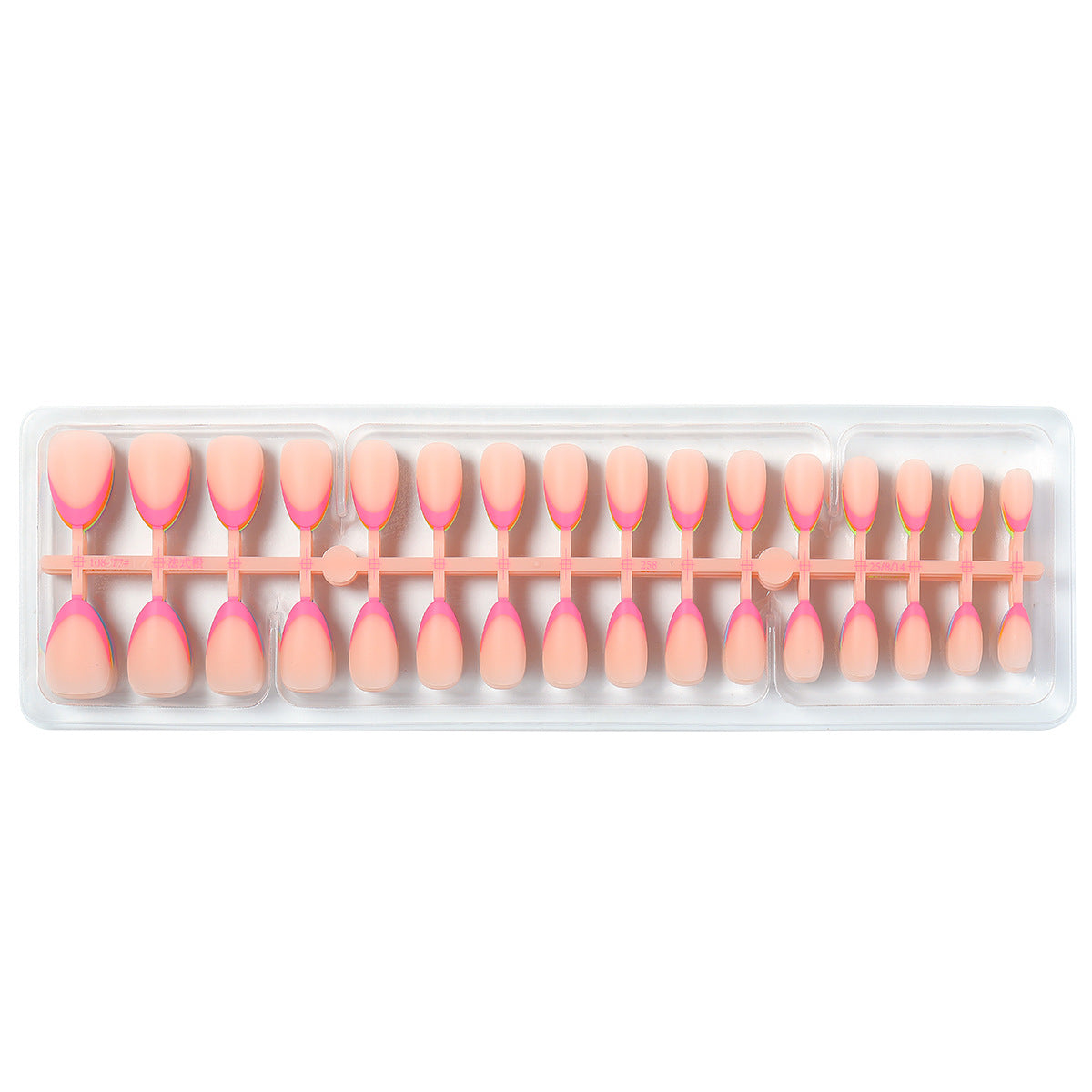 Gradient French Tip Press-On Nails Brehn