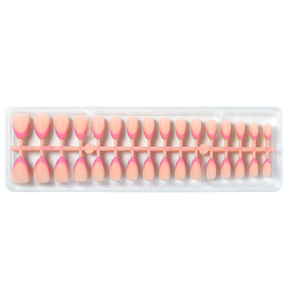 Gradient French Tip Press-On Nails Brehn
