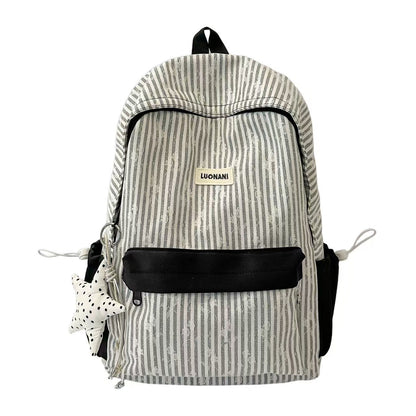 Leichte gestreifte Freizeit-Rucksack Brehn