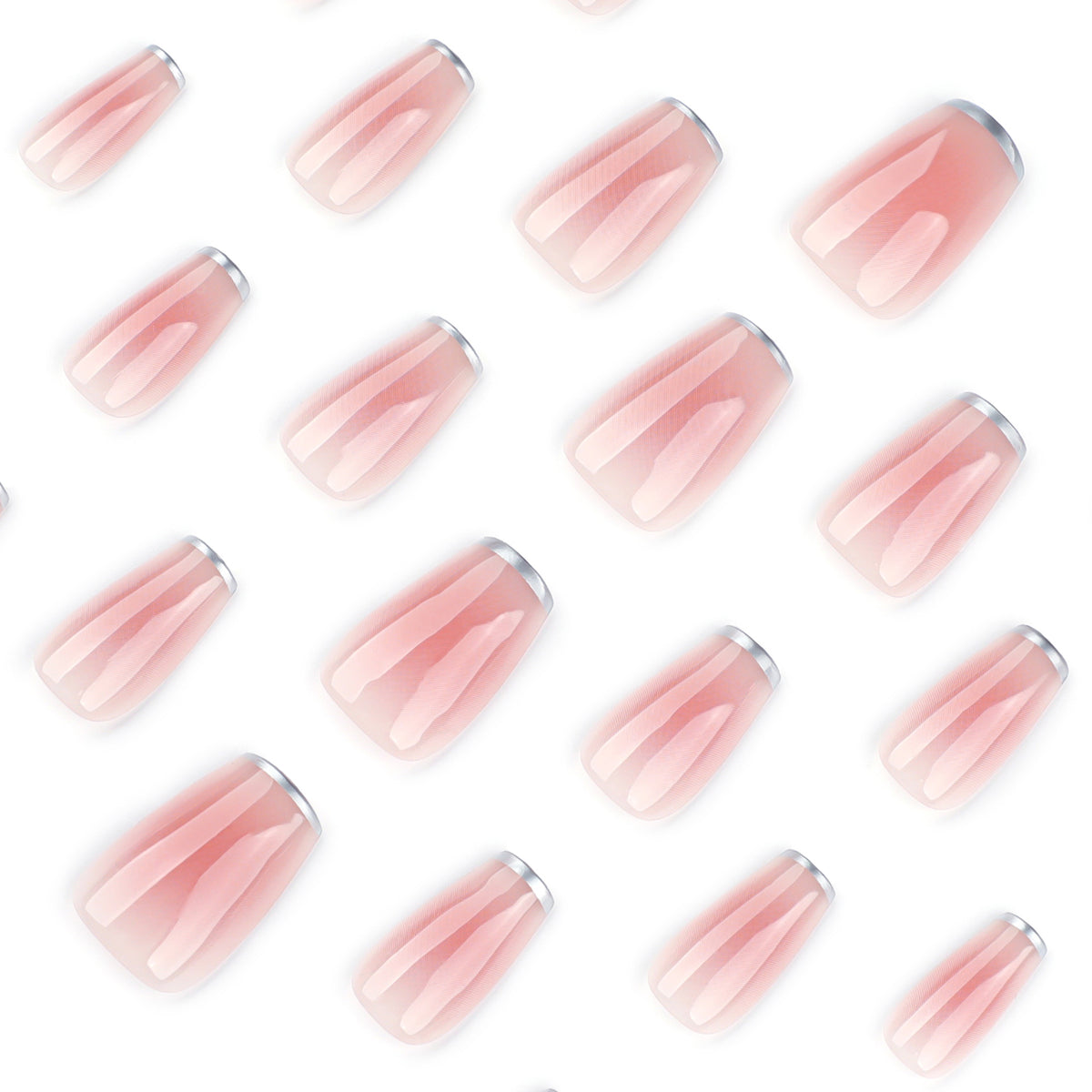 Elegante Nagelverlängerungen mit durchscheinendem French-Tip Brehn