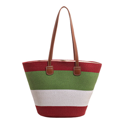 Umweltfreundliche gewebte Strandtasche