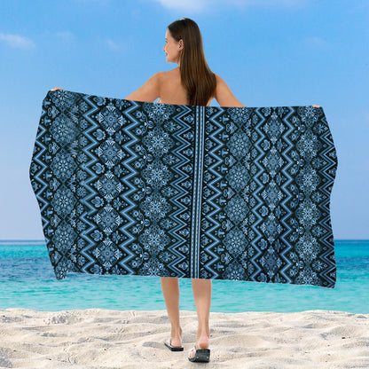 Strandtuch mit exklusivem geometrischen Muster Brehn