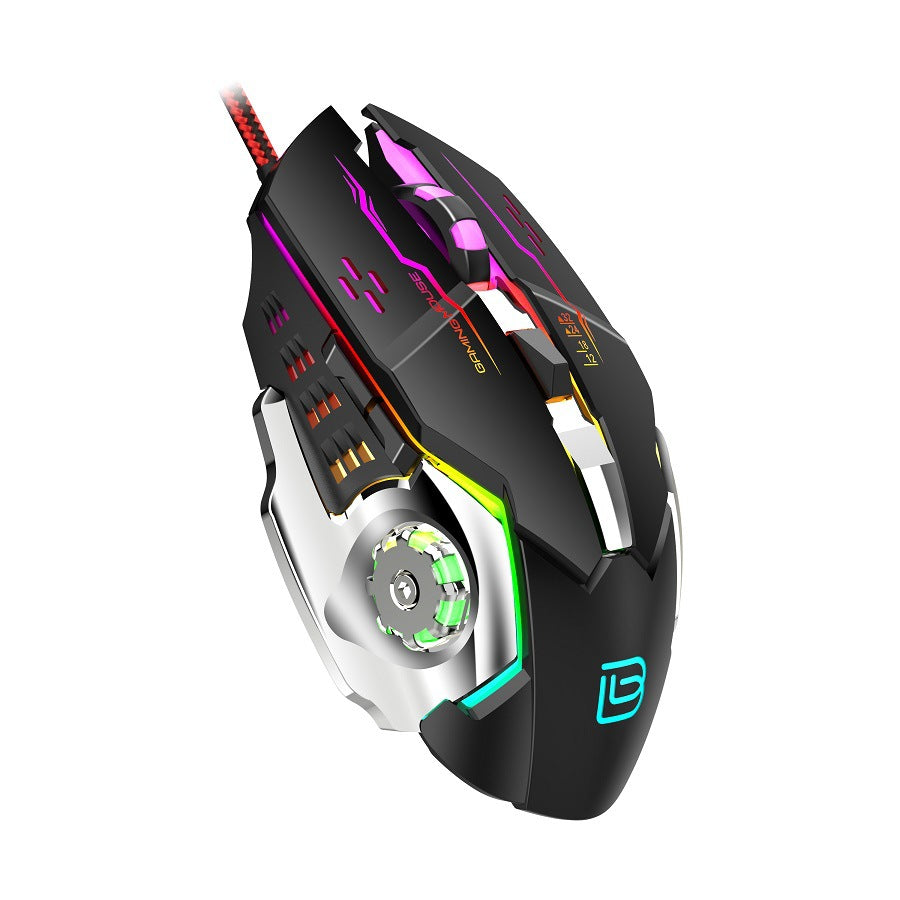 Gaming-Maus mit Präzisem Sensor und Rgb-Beleuchtung Brehn