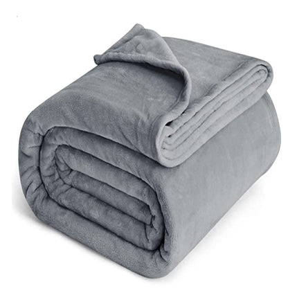 Damen Flauschige Mikroplüsch-Decke Brehn