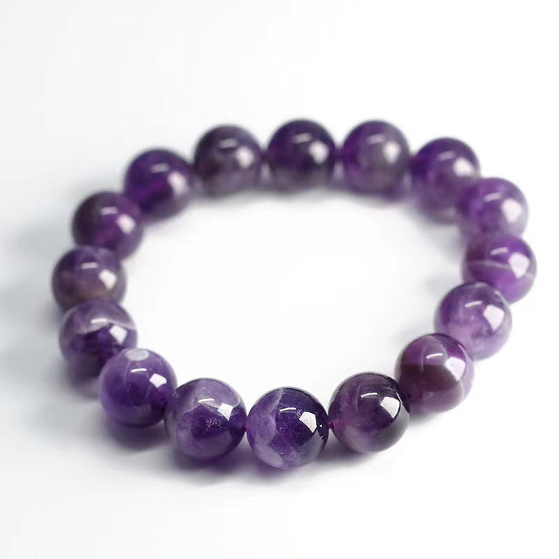 Handgemachte Amethyst Edelsteinarmband Brehn