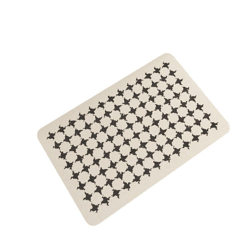 Moderne geometrische Muster Badezimmermatte Brehn