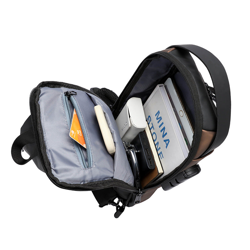 Modischer Sling-Rucksack Brehn