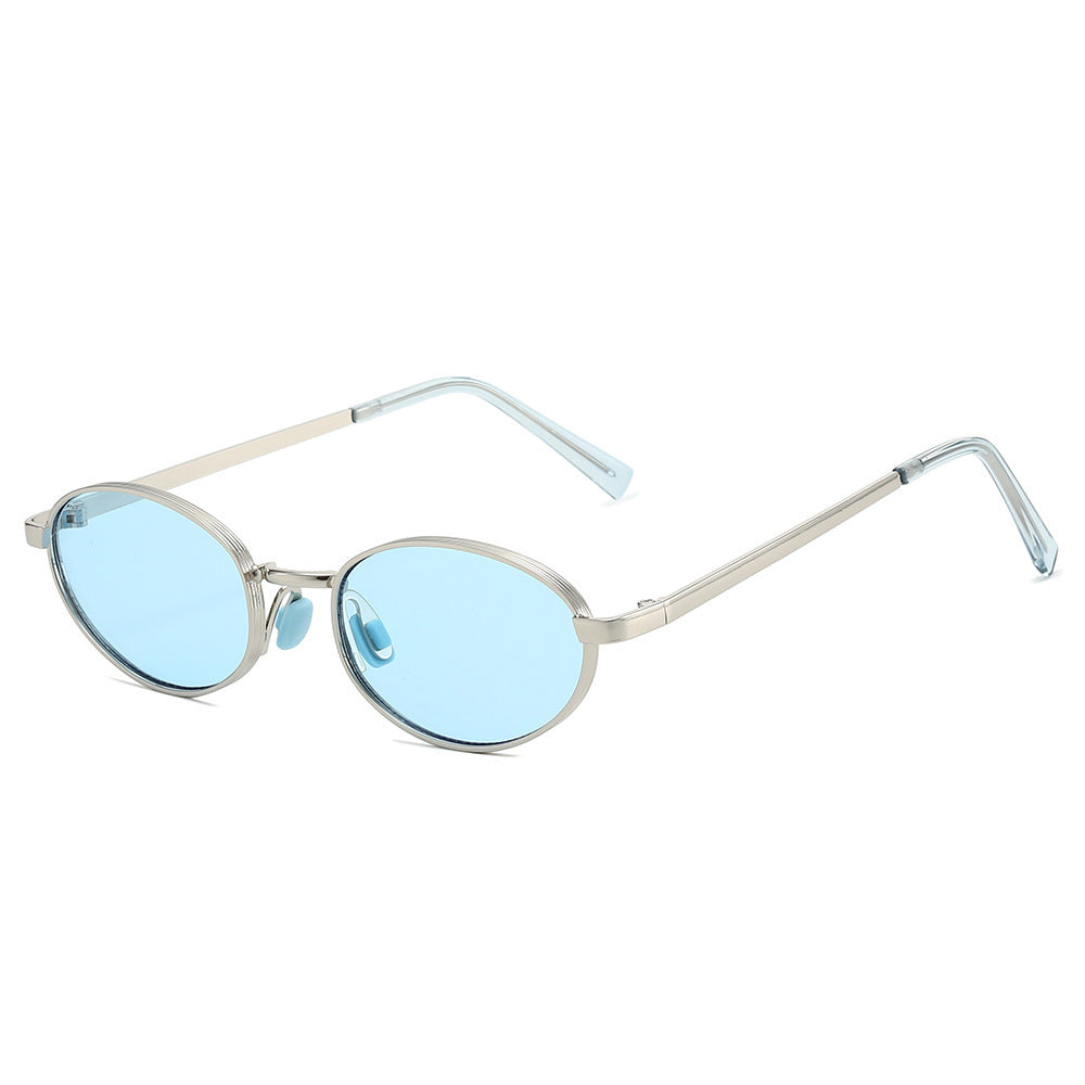 Moderne ovale Rahmen Sonnenbrille Brehn