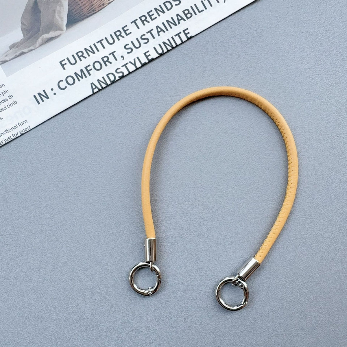 Premium langlebiger Schlüsselband mit Metallclips Brehn