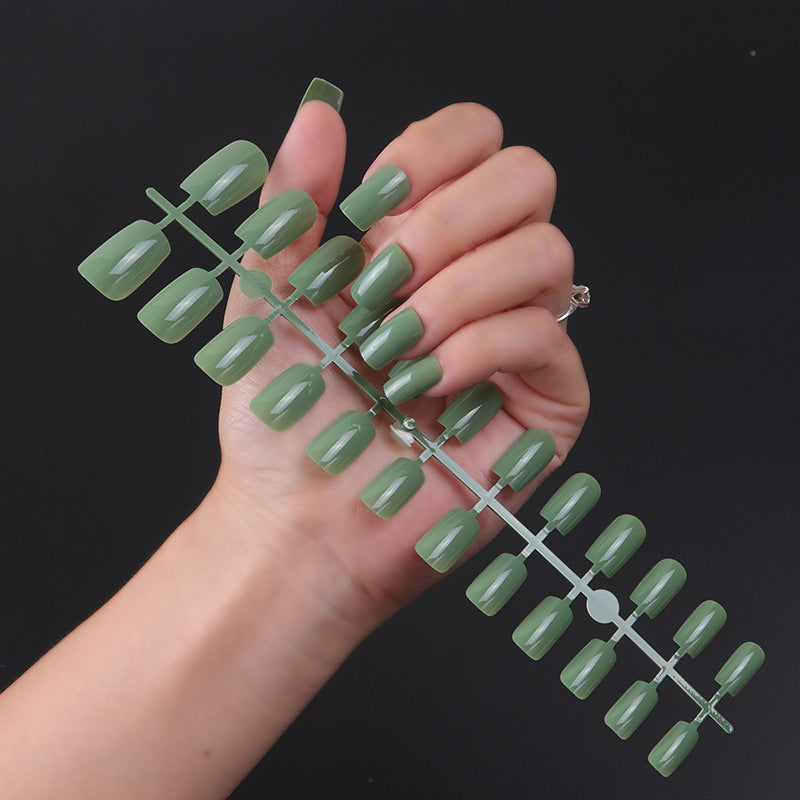 Natürliche glänzende Press-On-Nagelspitzen Brehn