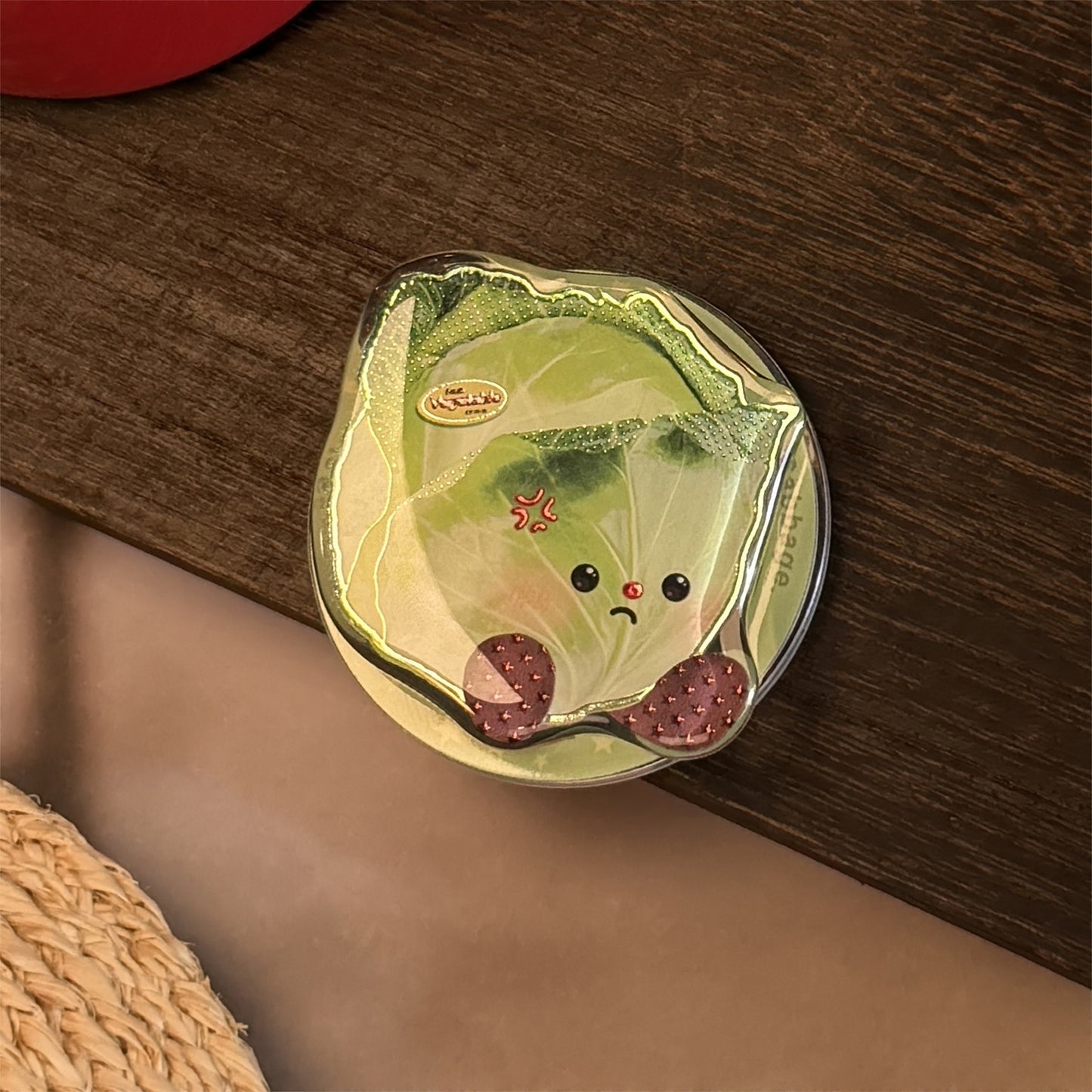 Lustiger Untersetzer im Auberginen-Design Brehn