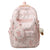 Verspielt Stern-Print Schulrucksack