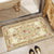 Elegante Blumenmuster-Badematte Brehn