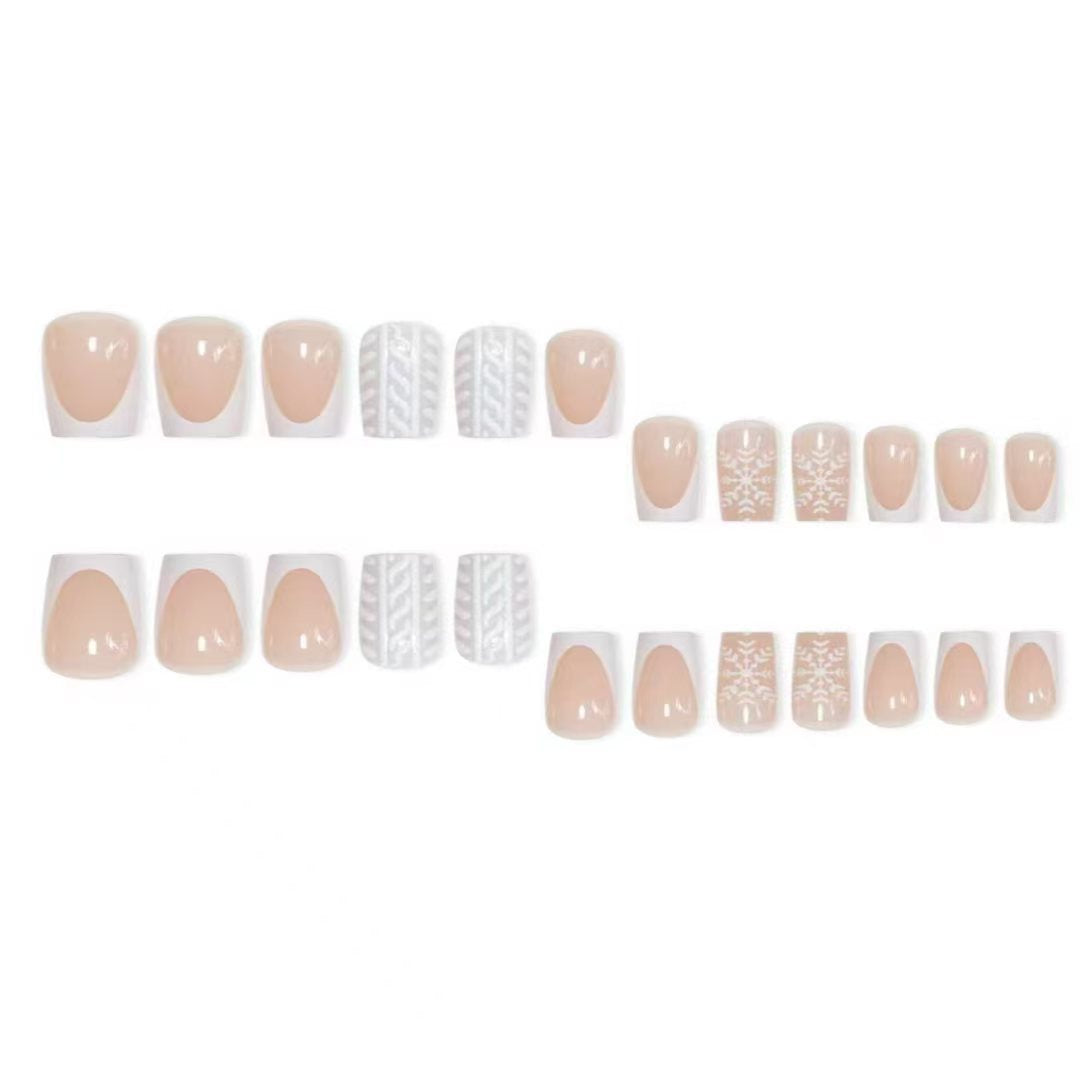 Winter-Themen Nagelkunstdesign Brehn