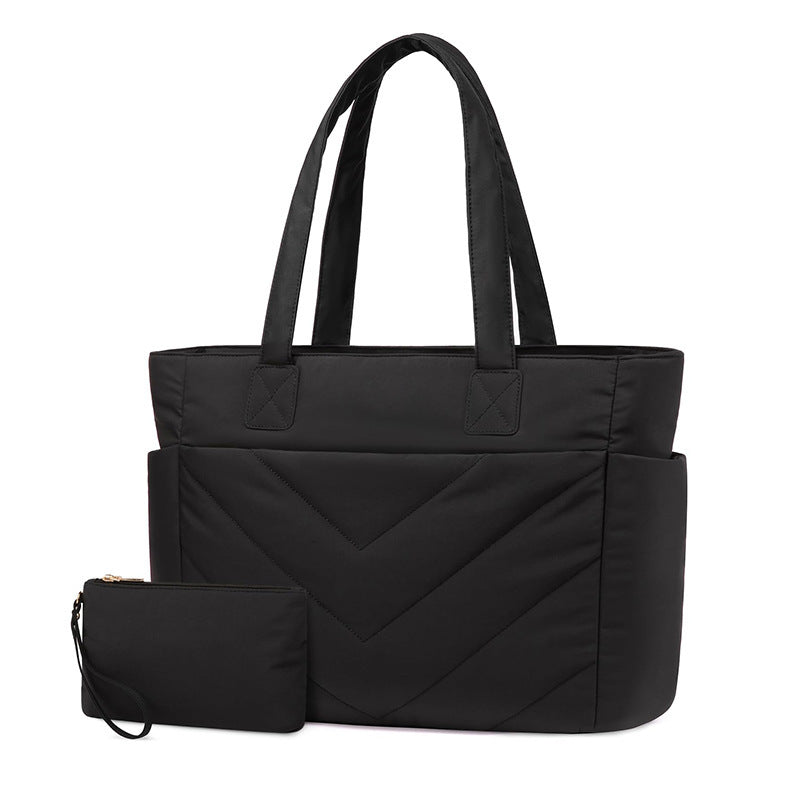 Multifunktionale Alltags-Tasche mit Abnehmbarer Kosmetiktasche Brehn