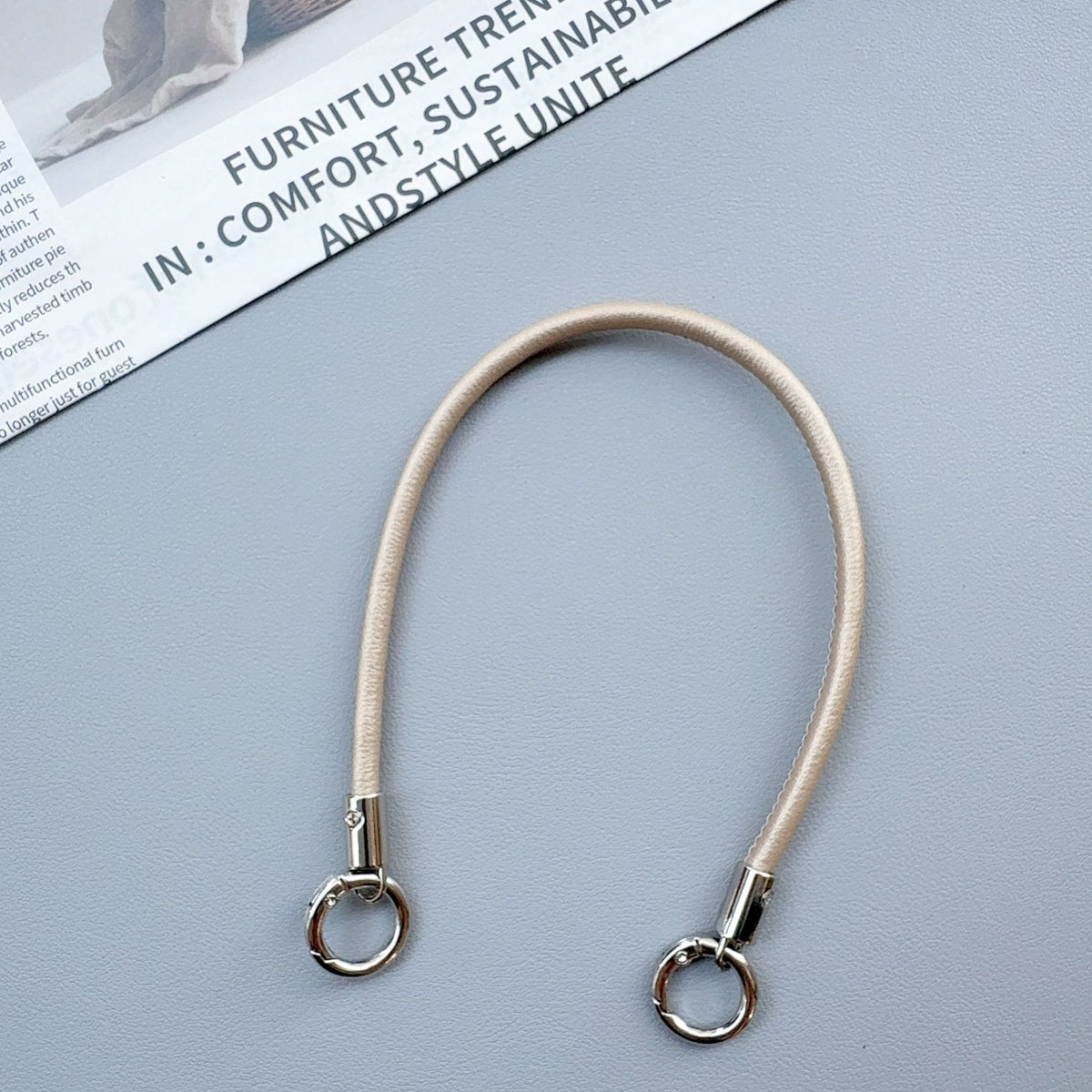 Premium langlebiger Schlüsselband mit Metallclips Brehn