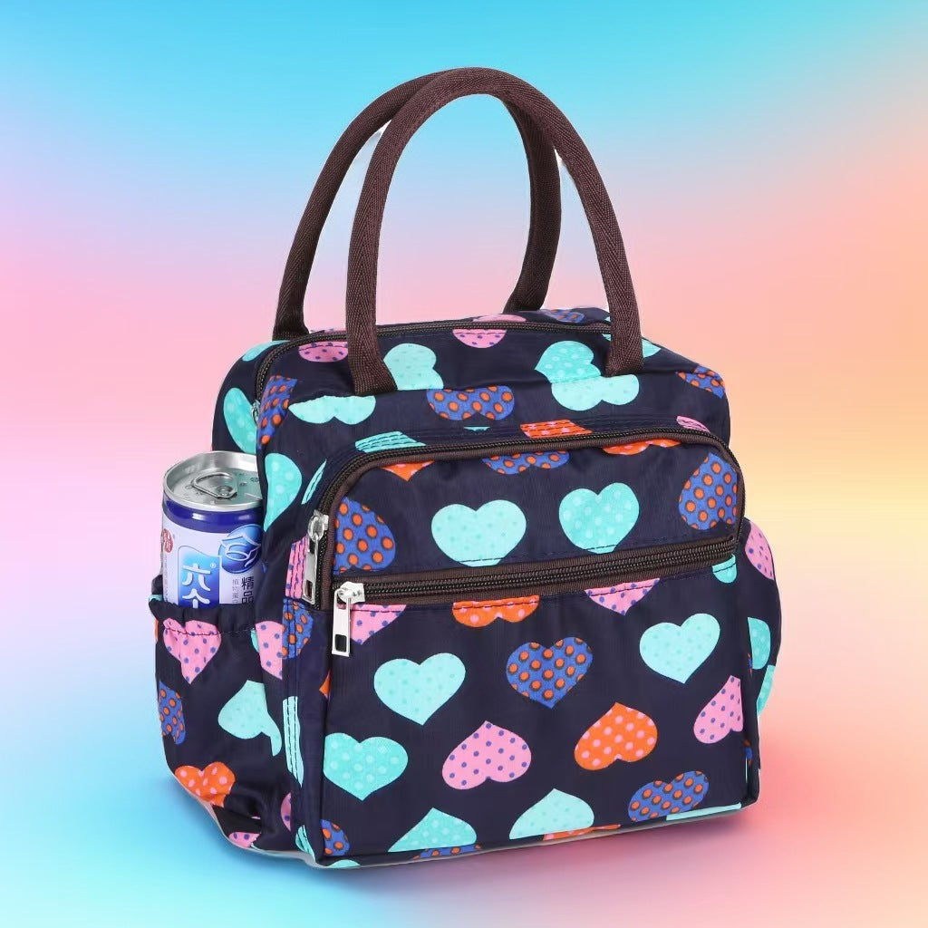 Isolierte Katzenmuster-Lunch-Kühltasche Brehn
