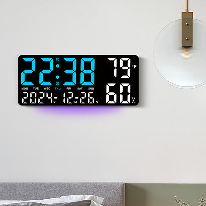 Digitaler Multifunktionswecker mit großem LED-Display Brehn