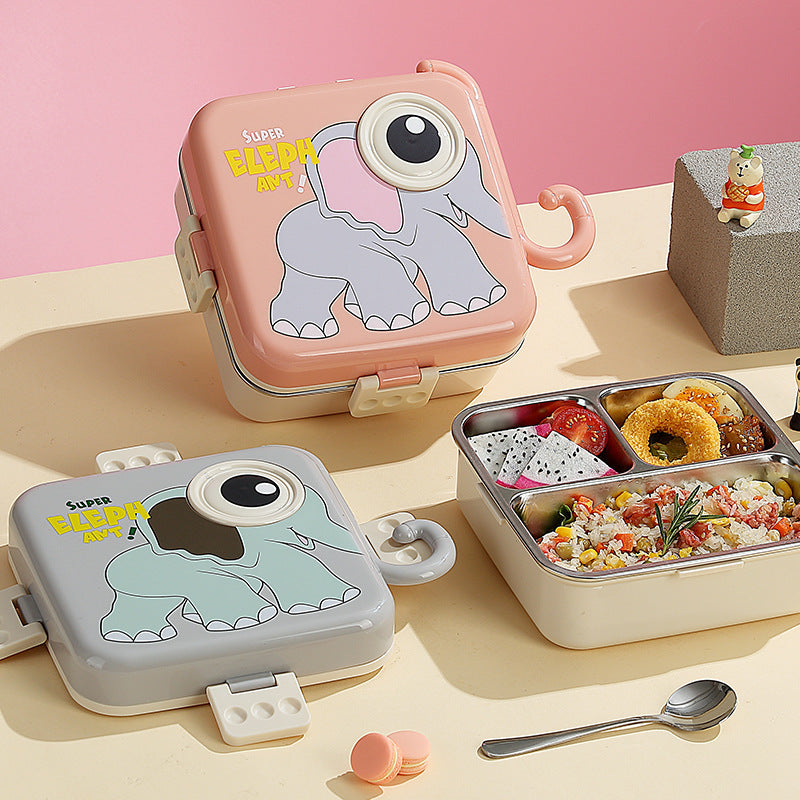 Spaßige und funktionale Elefanten-Themen-Bento-Box