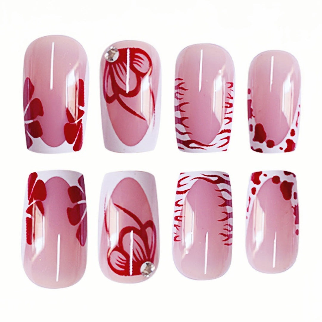 Künstlerische Acryl-Nagelvergrößerungen Brehn