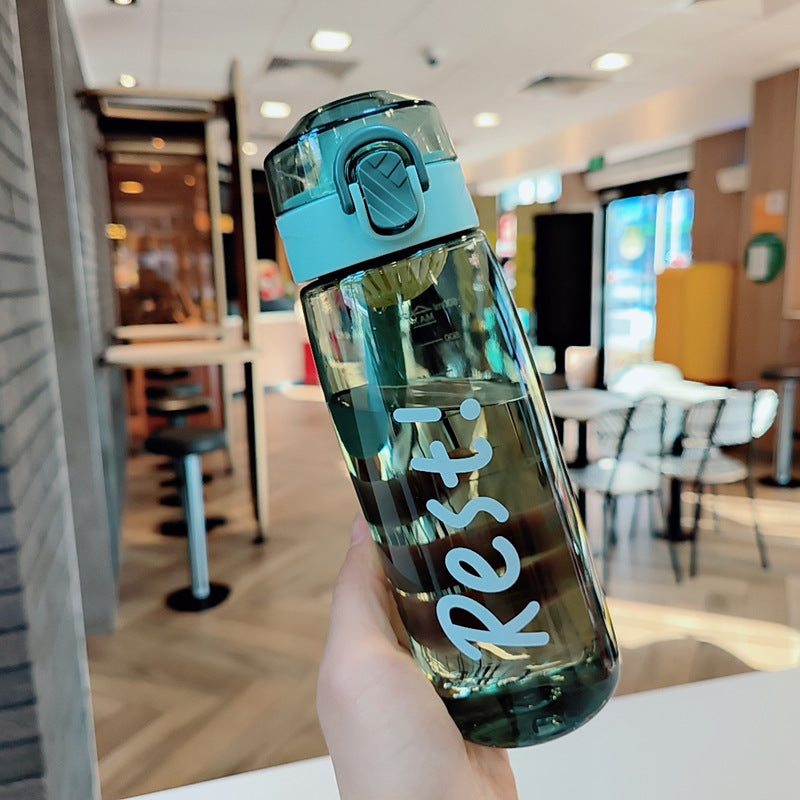 Damen Ergonomische Wasserflasche für Fitness Brehn
