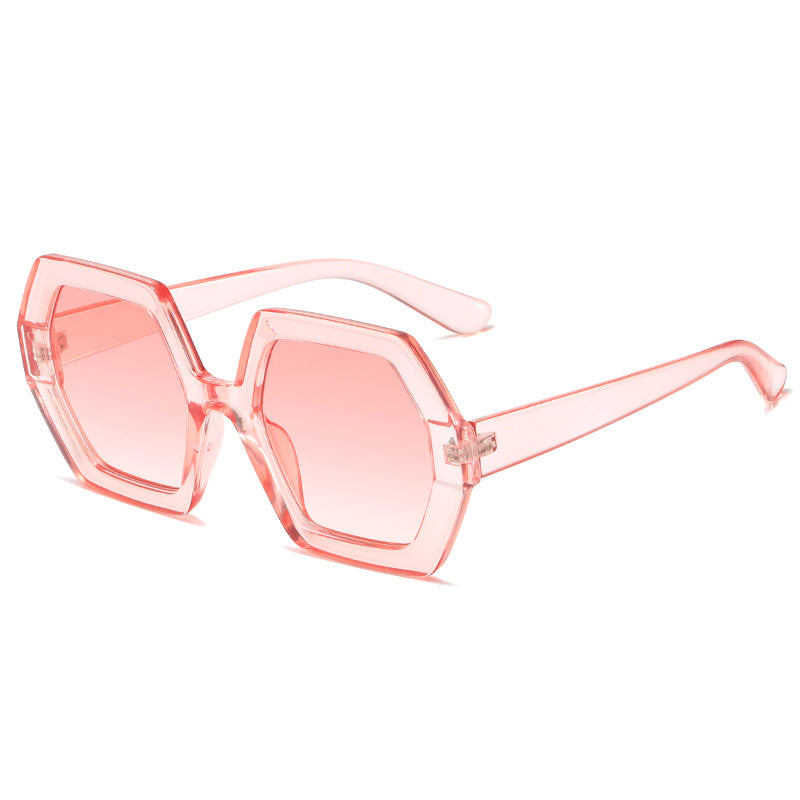 Damen hexagonale Sonnenbrille mit komfortablem Rahmen Brehn