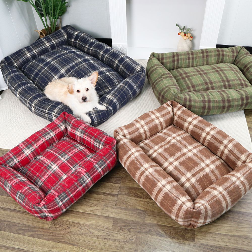 Gemütliches fleecegefüttertes Hundebett