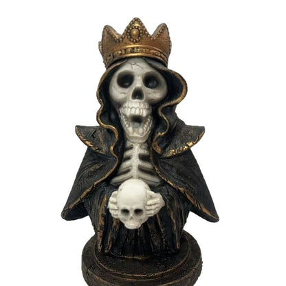 Dekorative Totenkopfstatue Brehn