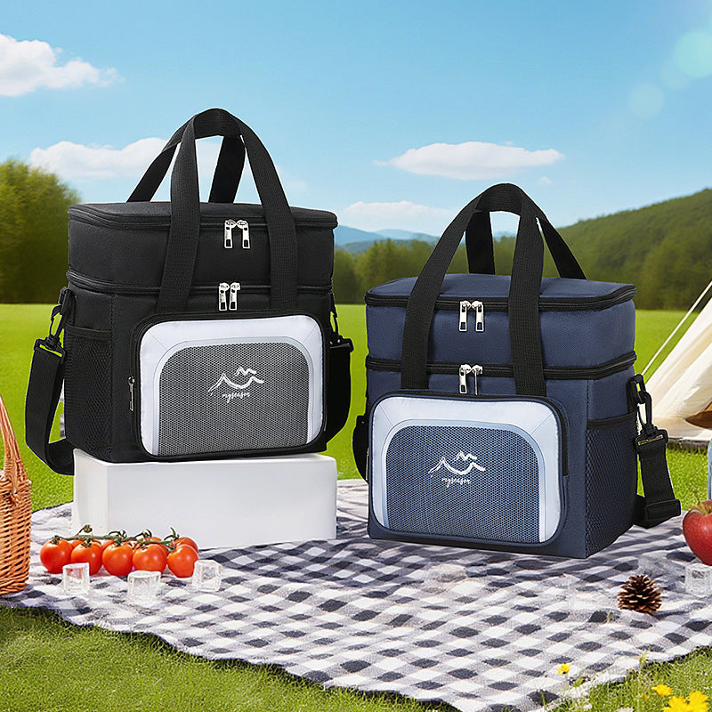 Doppeltaschen isolierte Kühltasche