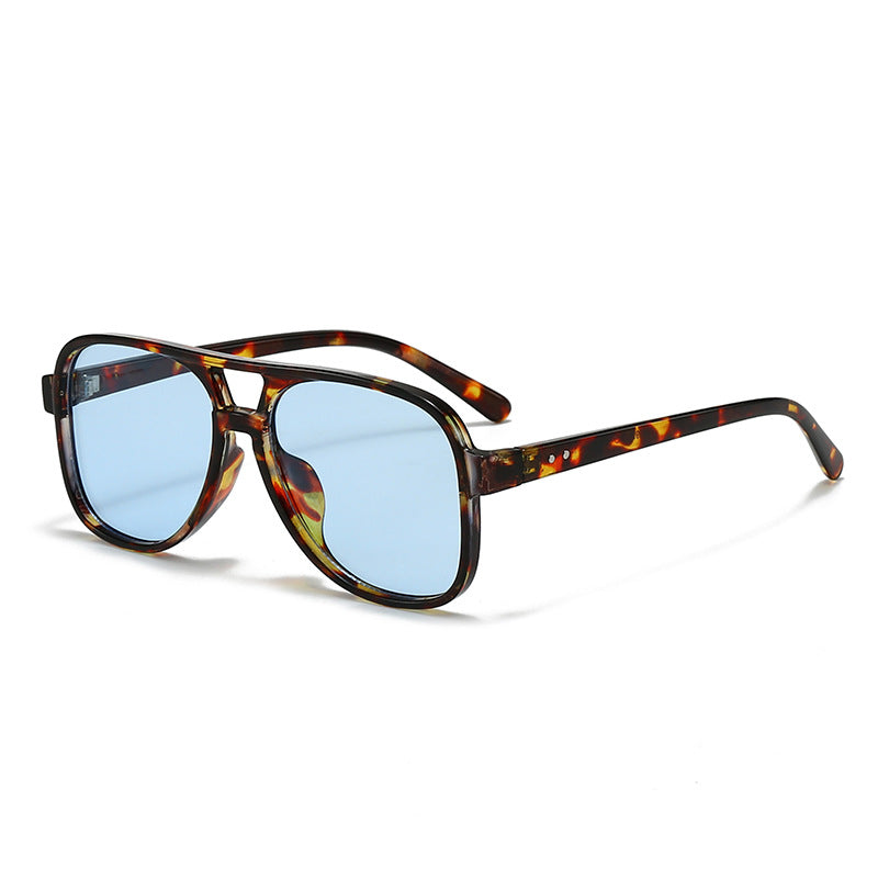 Herren Übergroße Transparente Quadratische Brille Brehn