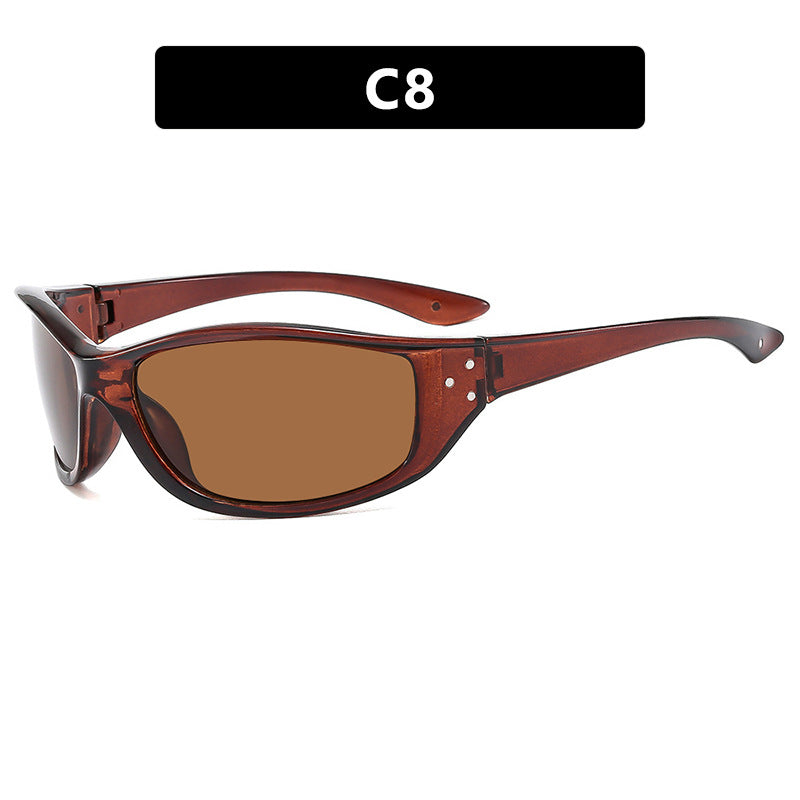 Damen Sportliche Sonnenbrille mit ergonomischem Rahmen und UV-Schutz Brehn
