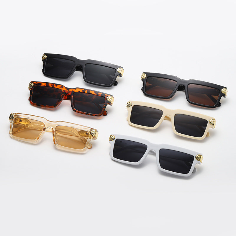 Damen modische Sonnenbrille im innovativen Quadratdesign Brehn