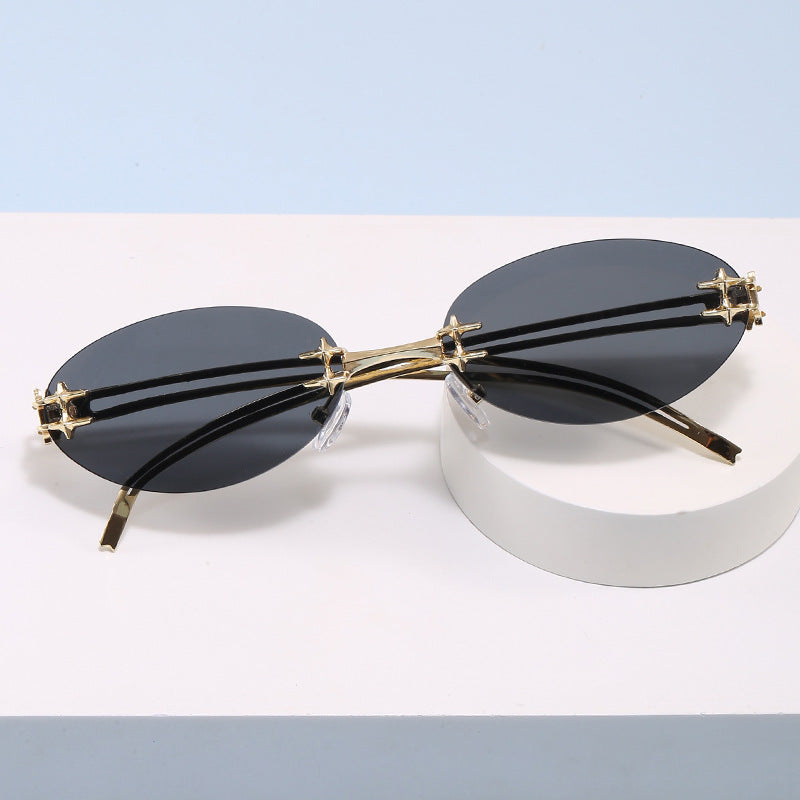 Modische Sonnenbrille mit Schmalem Rahmen und Trendigem Design Brehn