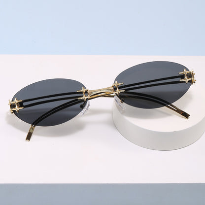 Modische Sonnenbrille mit Schmalem Rahmen und Trendigem Design Brehn