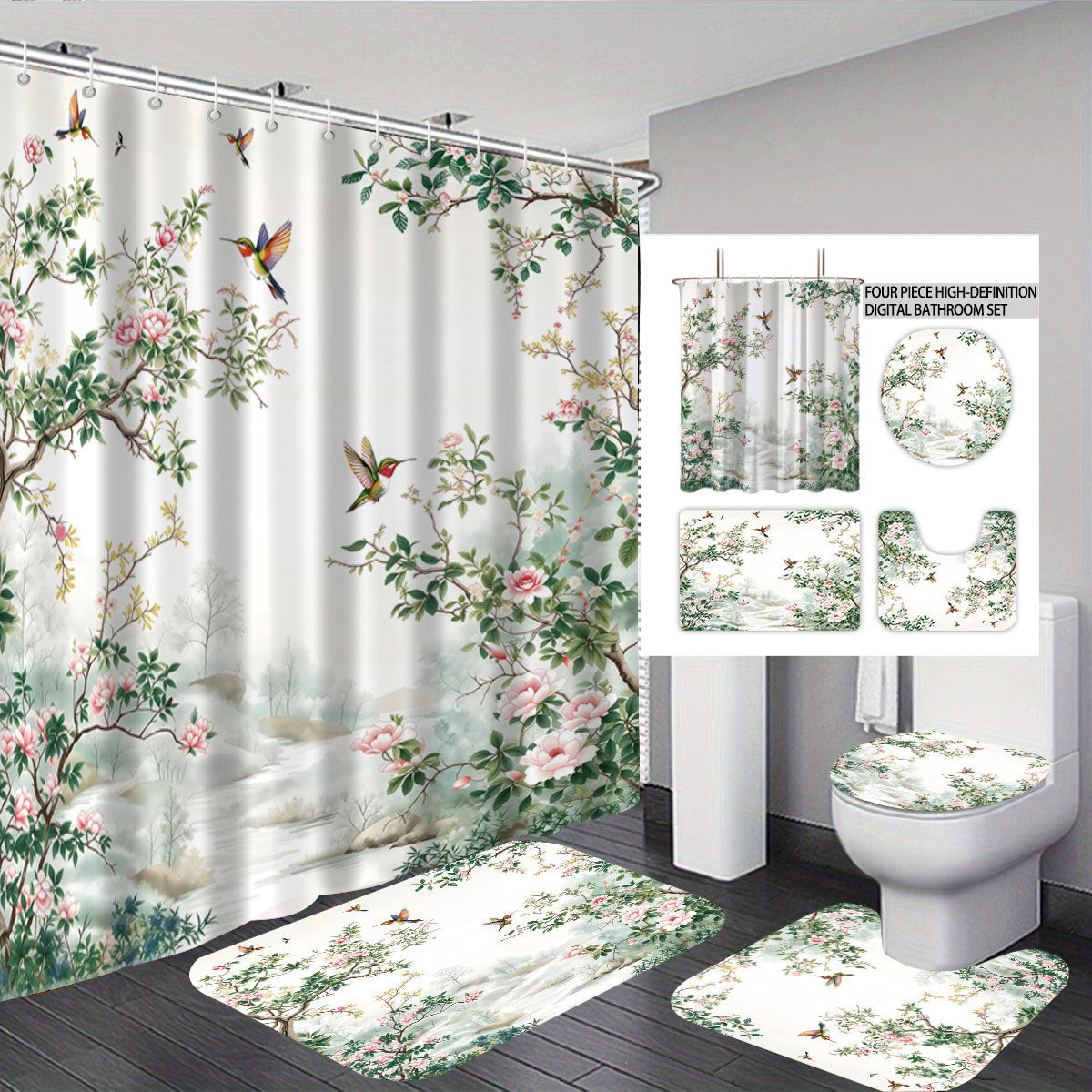 Dekorativer Badezimmer Set Brehn